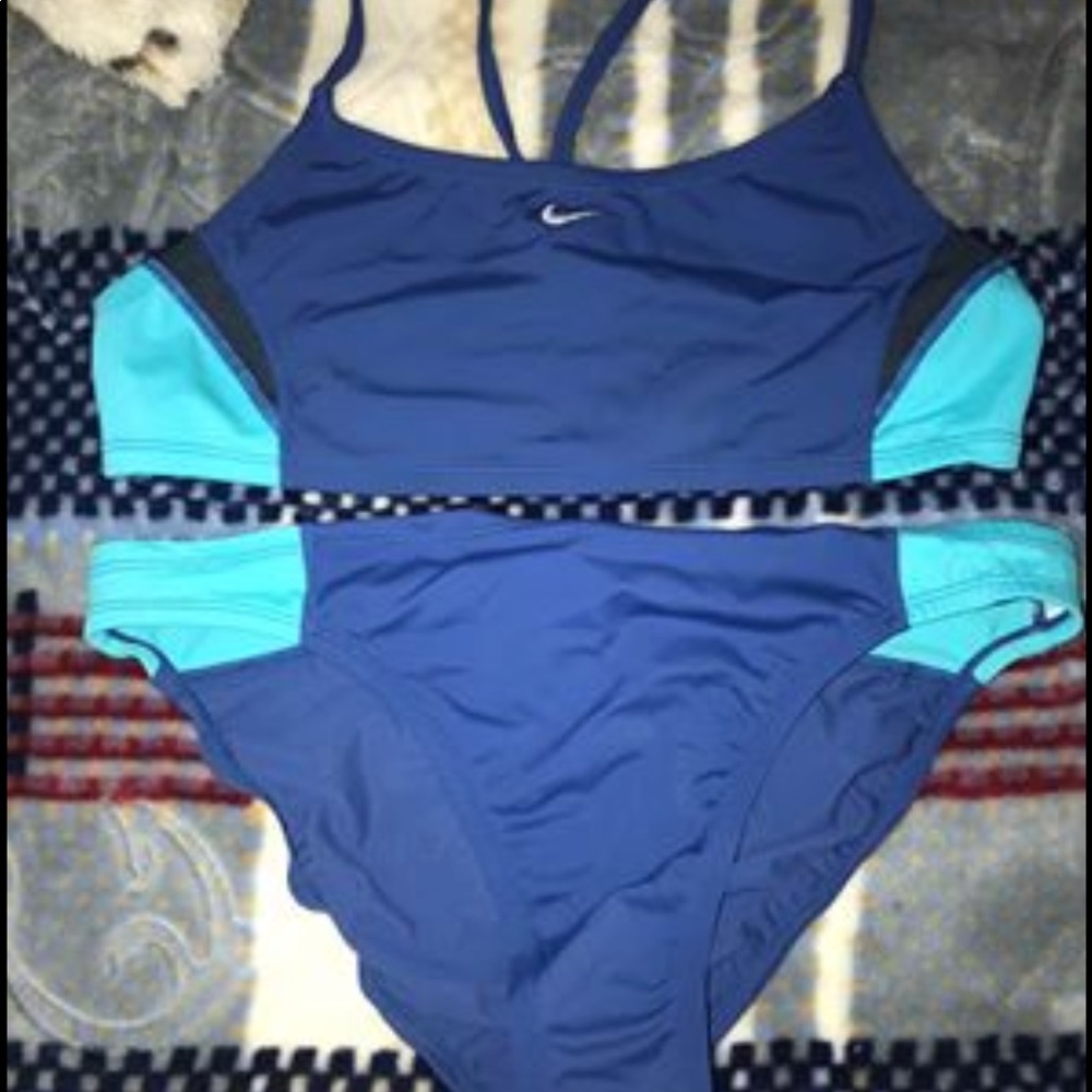 Nike two piece bathing suit